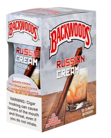Backwood Russian Cream 3Pk 10Pch