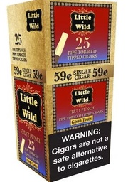 [GTLWFRUIT59] Good Times Little-n-Wild Fruit Punch Tip Cig $.59-25ct